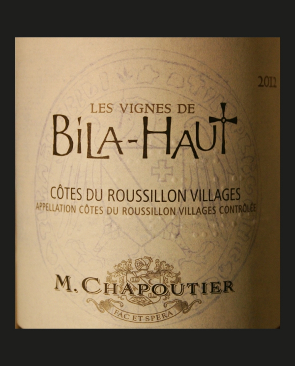 M. Chapoutier Les Vignes de Bila-Haut